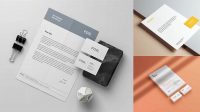 2101+ Business Card And Letterhead Mockup Psd Free Download Hight Resolution