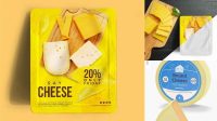 2104+ Cheese Mockup Free Easy Editable