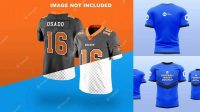 2110+ Football Jersey Mockup Psd Free PSD Download