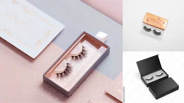 2112+ Eyelash Box Mockup Free Free Design Resource