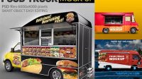 2112+ Food Truck Mockups PSD Free Download