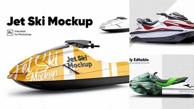 2112+ Jet Ski Mockup Exclusive Free Photoshop Mockup