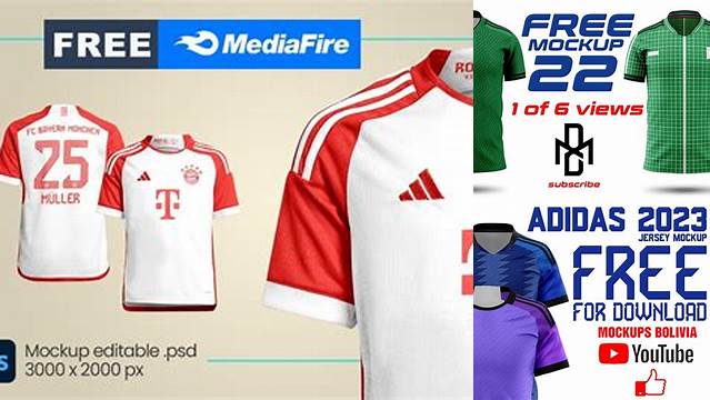 2114+ Mockup Jersey Adidas Hight Resolution