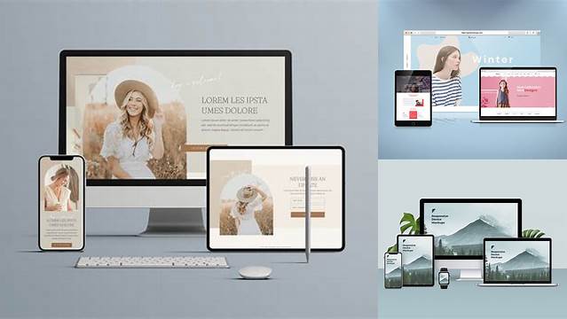 2114+ Responsive Web Design Mockup Template For Free Download