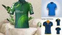 2118+ Free Mockup Polo Shirt PSD Free Download