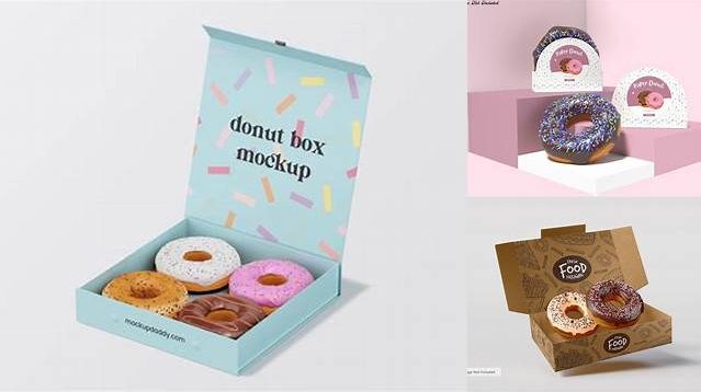 2120+ Mockup Donut High-Resolution PSD Download