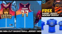 2121+ Sublimation Jersey Mockup Free Premium Quality PSD Freebie