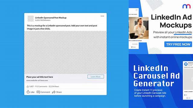 2122+ Linkedin Ad Mockup Download Free