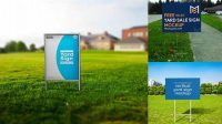 2123+ Yard Sign Mockup Free Free Design Resource