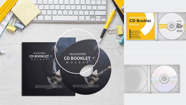 2127+ Cd Booklet Mockup PSD Download