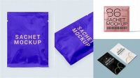 213+ Paper Sachet Mockup Free Free PSD