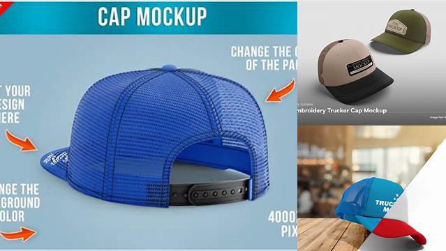 2148+ Trucker Hat Mockup Easy Editable