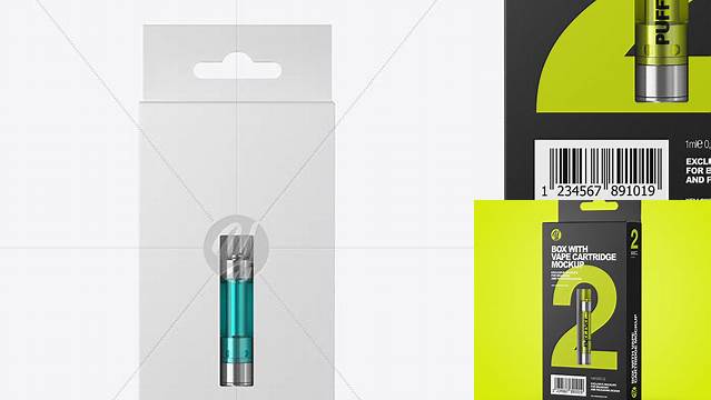 2148+ Vape Cartridge Mockup Hight Resolution