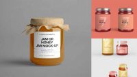 215+ Jam Jar Mockup Free Download Free Mockup Templates