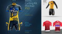 2152+ Cycling Mockup Fully Layered PSD Freebie