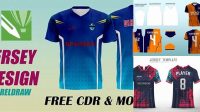 2152+ Template Desain Jersey Cdr Download Free