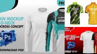 216+ Mockup Jersey Mtb Include TIFF