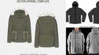 2161+ Mockup Jaket Parka Cdr Free Mockup Templates