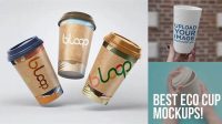 2169+ Eco Cup Mockup Smart PNG Image