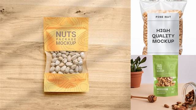 2169+ Nuts Bag Mockup Professional PSD Template