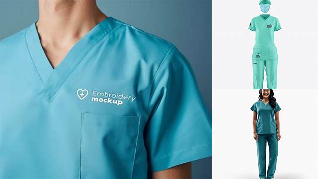 217+ Nurse Uniform Mockup Free Download Free