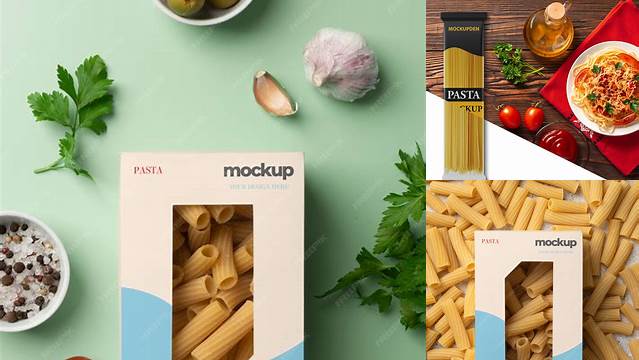 2171+ Mockup Pasta Easy Editable