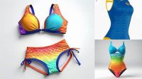 2175+ Swimsuit Mockup PSD Download