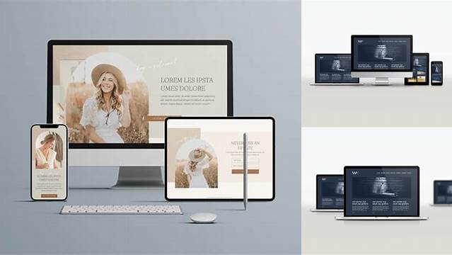 2182+ Responsive Web Design Mockup Template PSD Free Download