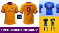 219+ Mockup Jersey Football Cdr PSD Free Download