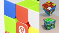 2190+ Rubik's Cube Mockup Psd Free PSD Download