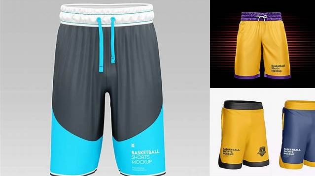 2191+ Basketball Shorts Mockup Psd Free Free Graphic Design Resource