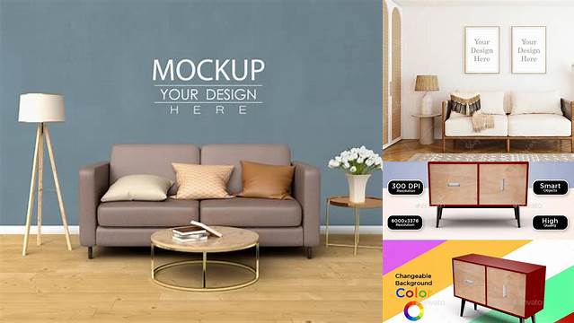 220+ Mockup Furniture Include TIFF