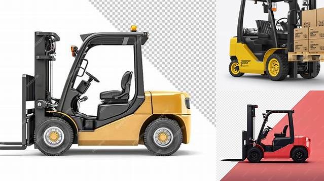 2202+ Forklift Mockup Download Free