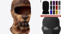 2204+ Ski Mask Mock Up Smart PNG Image