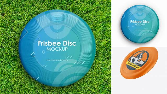 2205+ Frisbee Mockup Professional PSD Template