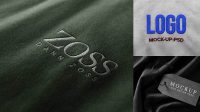 2208+ Fashion Logo Mockup Best Free Mockup PSD