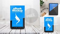 2210+ Free Ebook Mockup Free Editable PSD