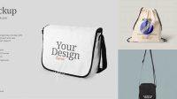 2219+ Sling Bag Mockup PSD for Free