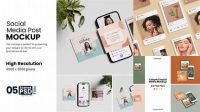 222+ Social Media Mockup Free Creative Design Mockup