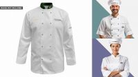 2220+ Chef Uniform Mockup Exclusive Digital PSD Resource