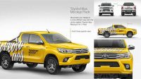 2223+ Hilux Mockup Digital Download