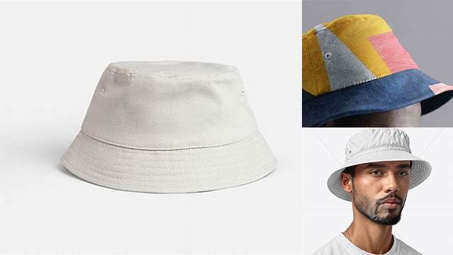 223+ Bucket Hat Mockup Free Smart PNG Image