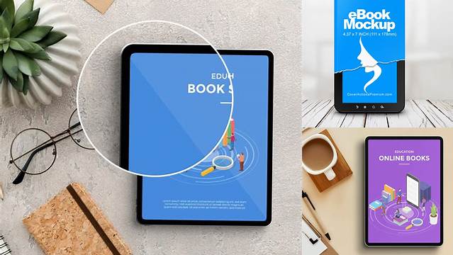 2233+ Ebook Cover Mockup Free Download PSD Free Download