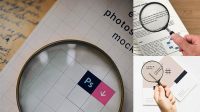 2235+ Magnifying Glass Mockup Psd Free Creative PSD Templates