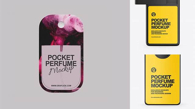 2239+ Pocket Perfume Mockup Free Best for Showcase