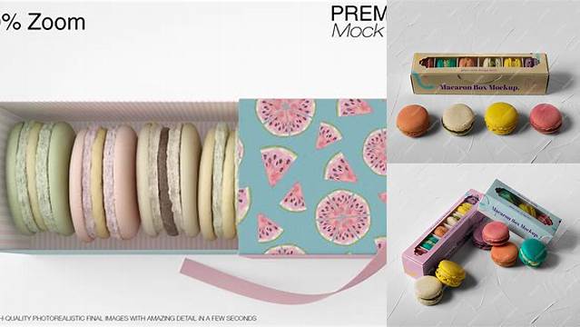 2242+ Macaron Mockup Download Free