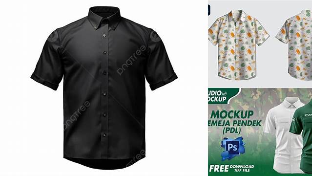 2242+ Mockup Kemeja Lengan Pendek Psd Digital Download