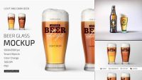 2247+ Beer Glass Mockup Free Hight Resolution