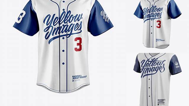 2254+ Free Baseball Jersey Mockup Smart PNG Image