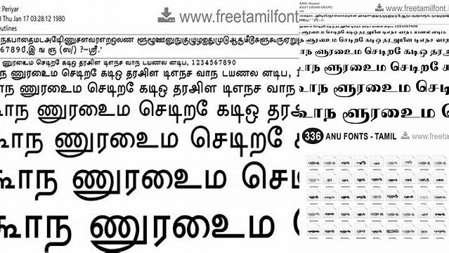 2255+ Tamil Ttf Fonts Zip File Download Download Free